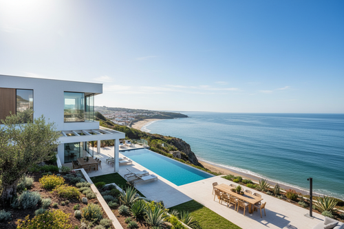Luxury coastal villa